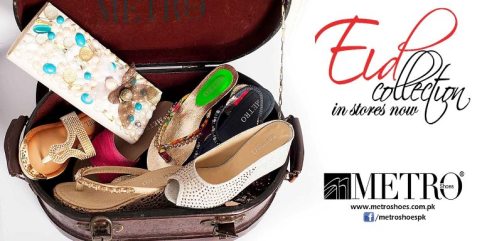 Shoes varieties for Eid 2013 by Metro Shoes